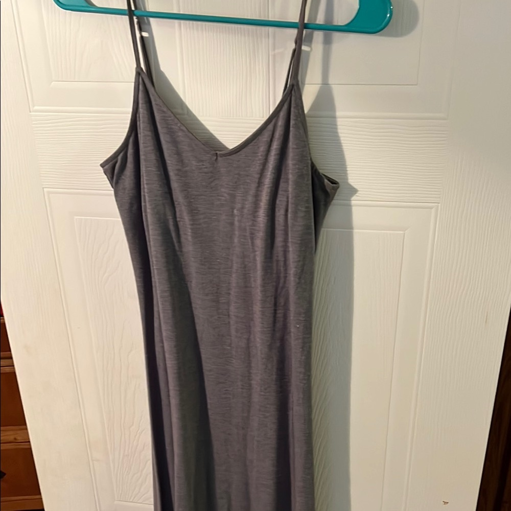 SO Women's Gray Maxi Dress